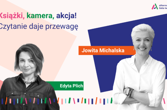 Jowita Michalska, Alternatywna Lista Lektur, Książki kamera akcja!