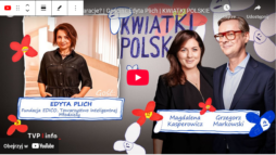 Edyta Plich w programie Kwiatki polskie